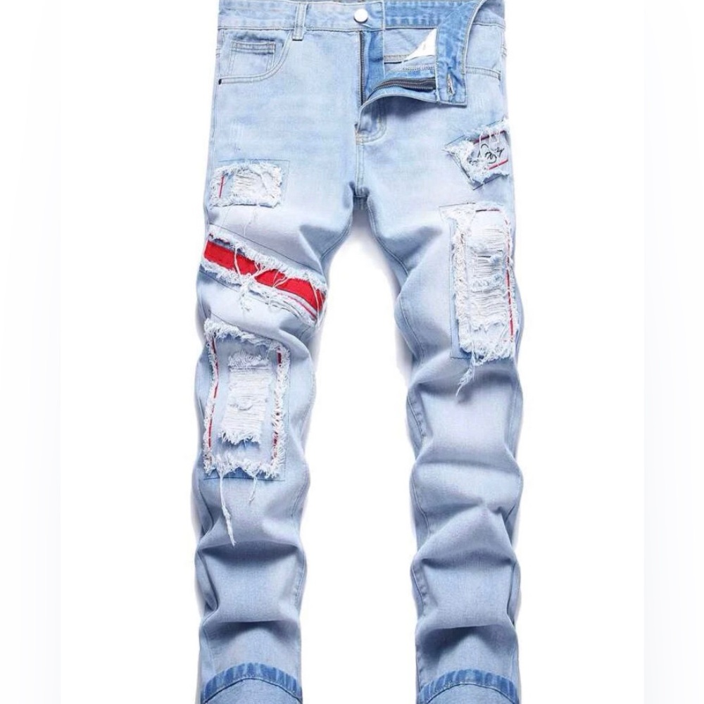 MENS PATCH JEANS SIZE 40 BRAND NEW